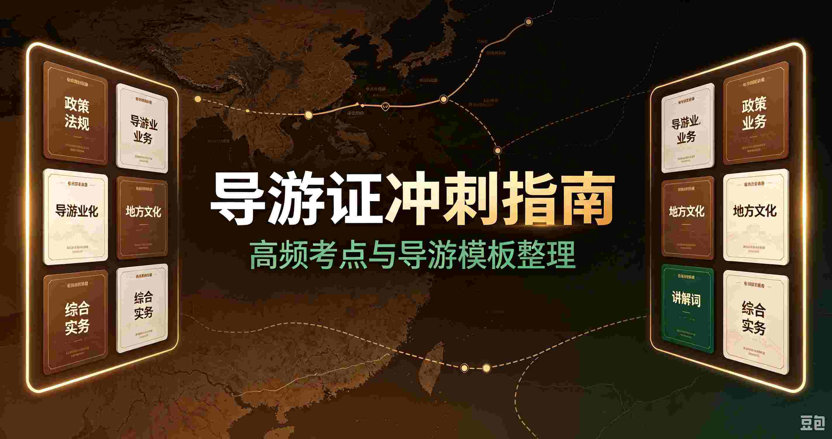 导游证资源合集,全套课程真题精讲速记,覆盖政策、导基、讲解词、法规与真题