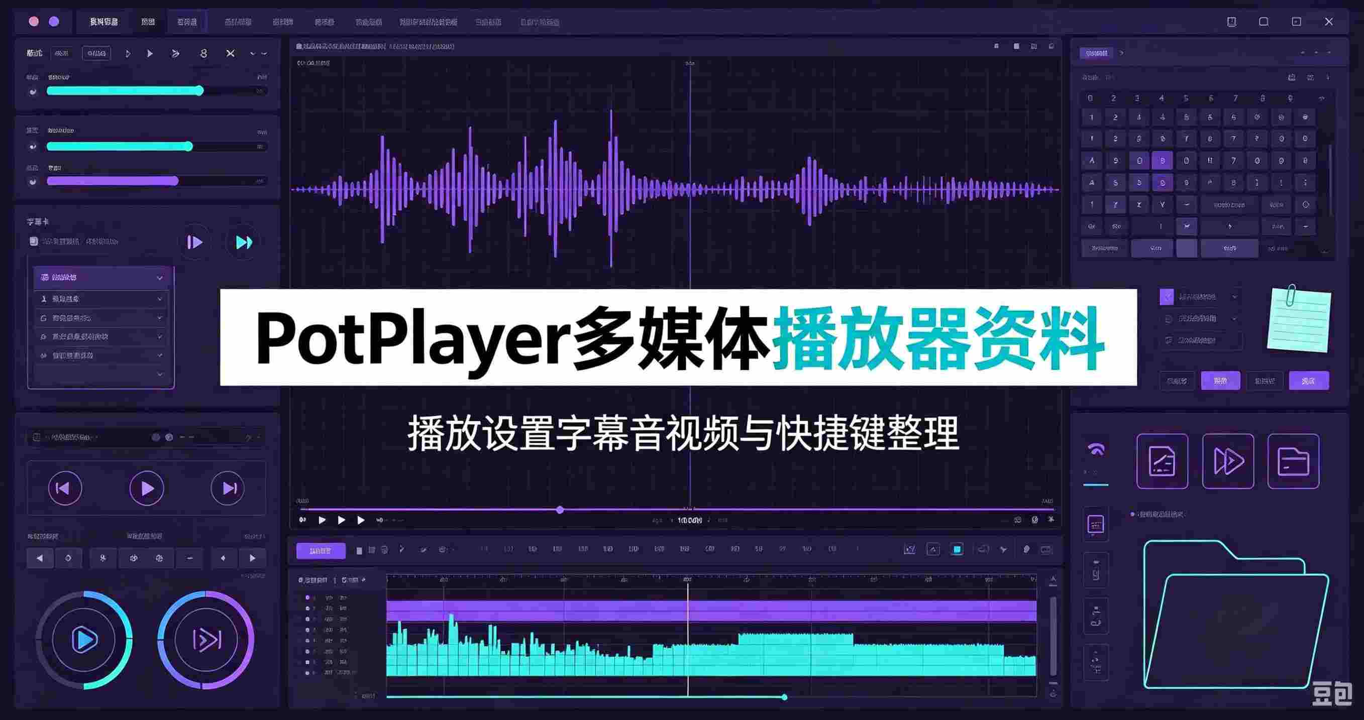 免费多媒体播放器PotPlayer,支持所有视频格式,高清流畅无广告。