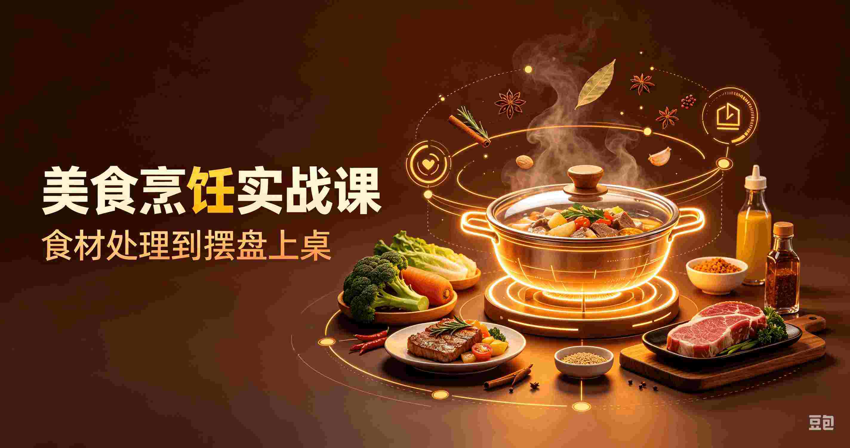 全套小吃烹饪教程,摆摊开店居家做饭素材,总共800G,直接领取