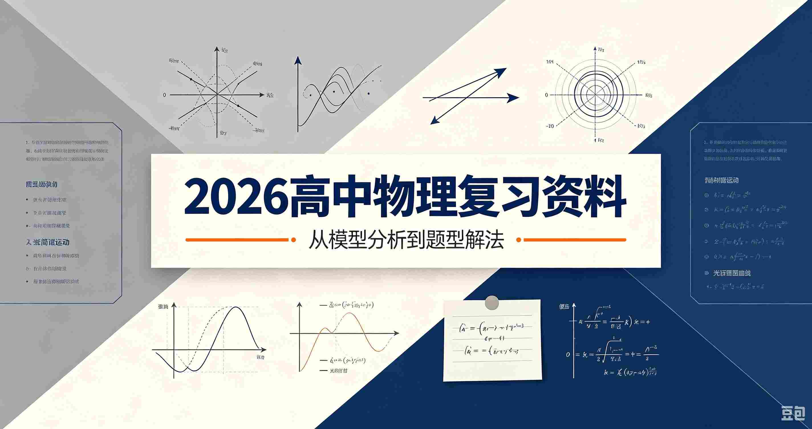 2026年高中物理资料汇总|题型训练、真题解析、实验实拍、常考笔记,180G