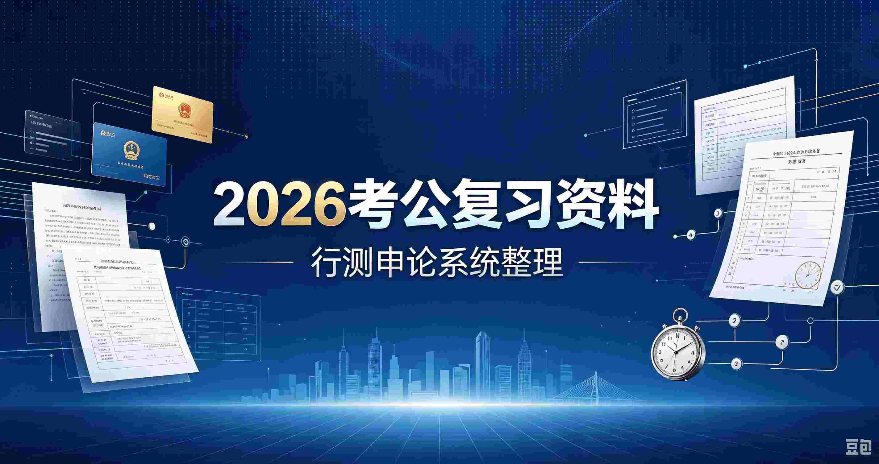 2026全套公考备考资料,笔试面试全覆盖,助力高效上岸